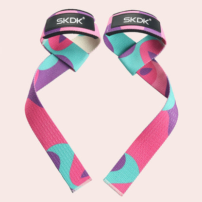 Camouflage Sports Wrist Straps for Weightlifting, Bodybuilding, Powerlifting, Strength Training, & Deadlifts
