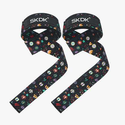 Camouflage Sports Wrist Straps for Weightlifting, Bodybuilding, Powerlifting, Strength Training, & Deadlifts