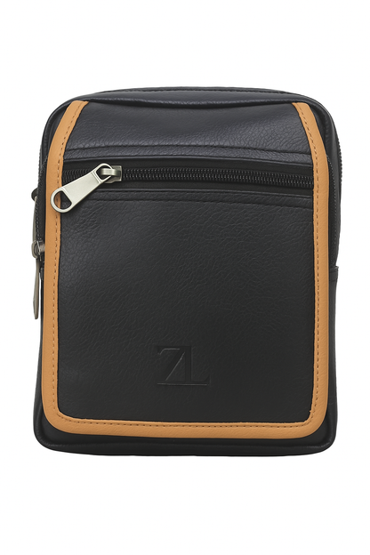Zinelux Genuine Leather Sling Bag