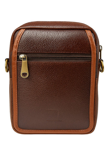 Zinelux Genuine Leather Sling Bag